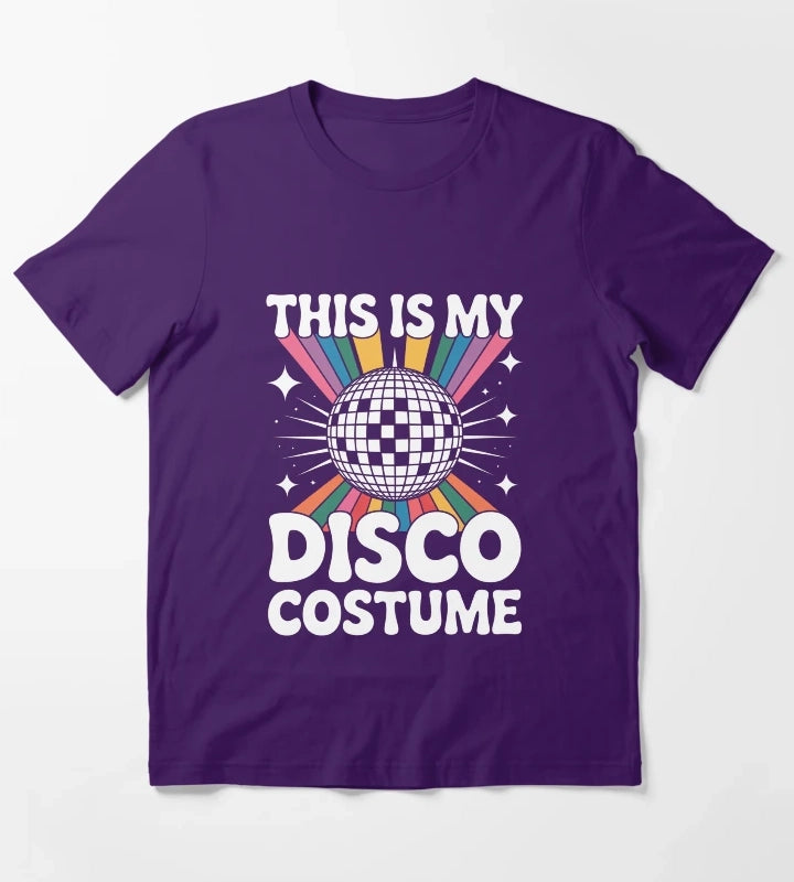 1970s Disco Party 70s T-Shirt Purple