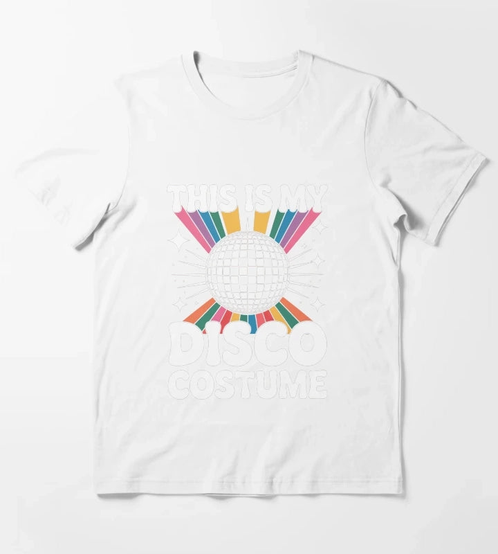 1970s Disco Party 70s T-Shirt White