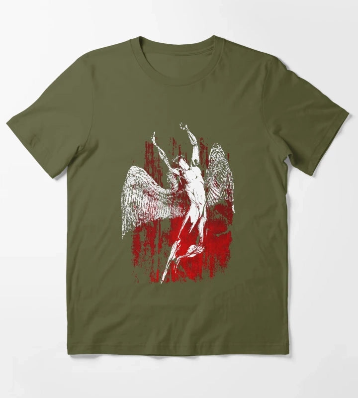 1 bestie Red texture icarus zeppelin tour best 1 trending T-Shirt Olive Green