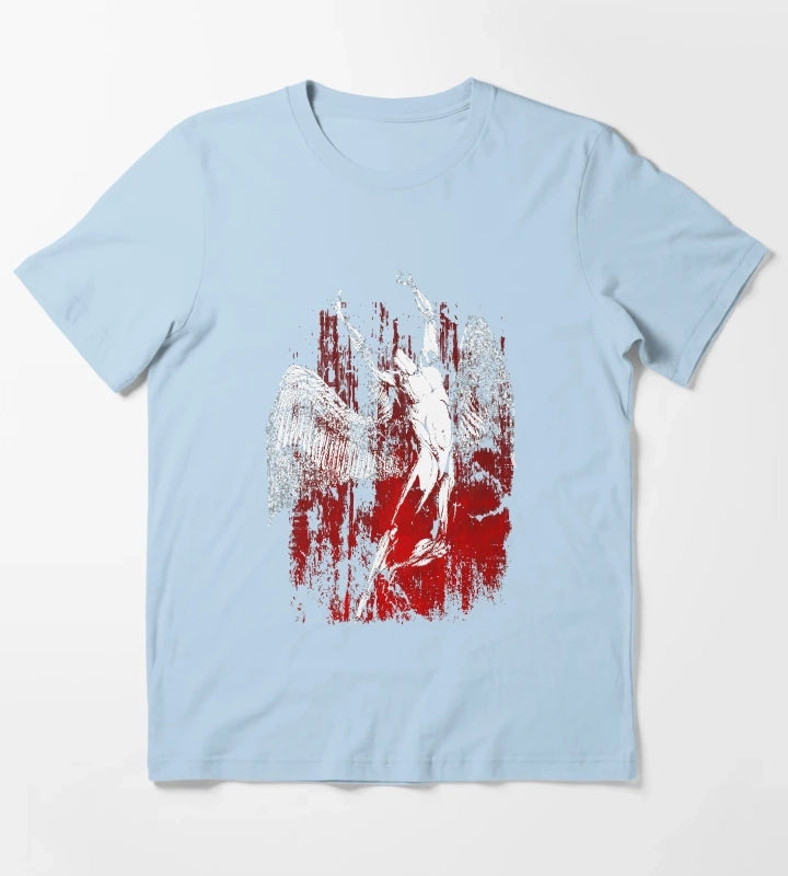 1 bestie Red texture icarus zeppelin tour best 1 trending T-Shirt Sky Blue