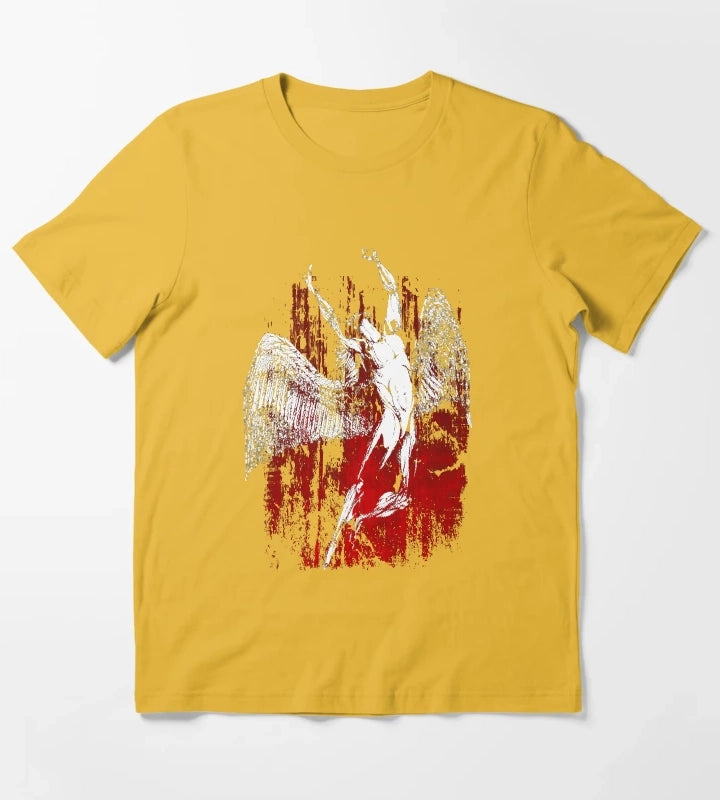 1 bestie Red texture icarus zeppelin tour best 1 trending T-Shirt Yellow
