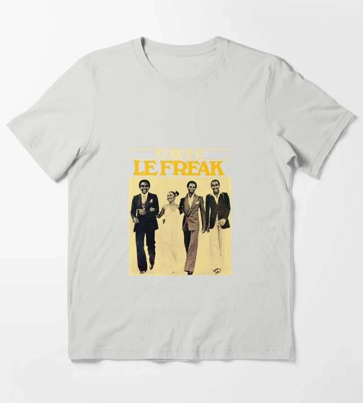 1 chic band T-Shirt Light Grey