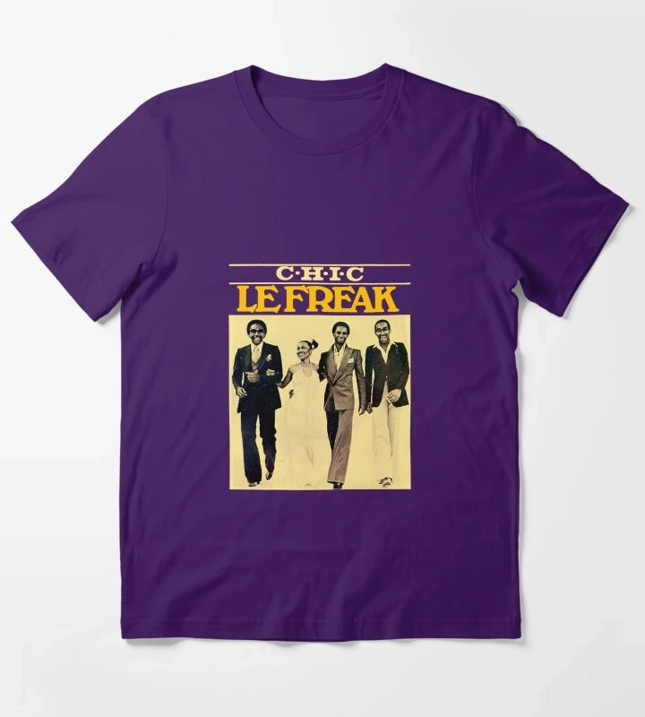 1 chic band T-Shirt Purple
