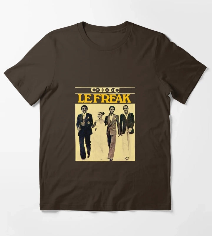 1 chic band T-Shirt Brown