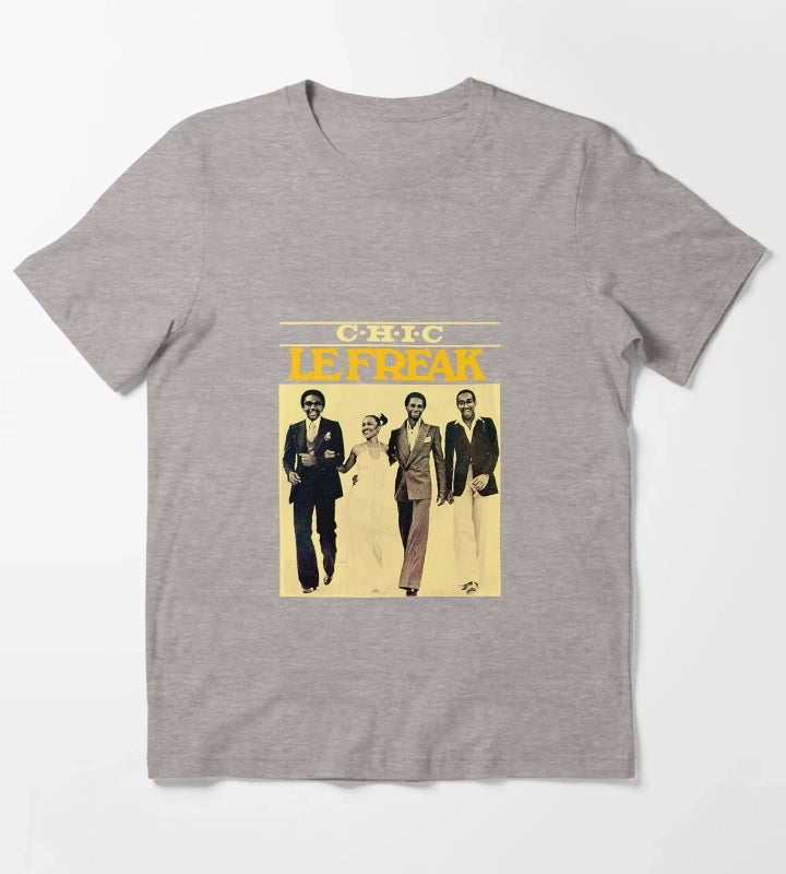 1 chic band T-Shirt Heather Grey