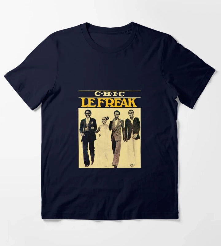 1 chic band T-Shirt Navy