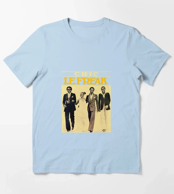 1 chic band T-Shirt Sky Blue