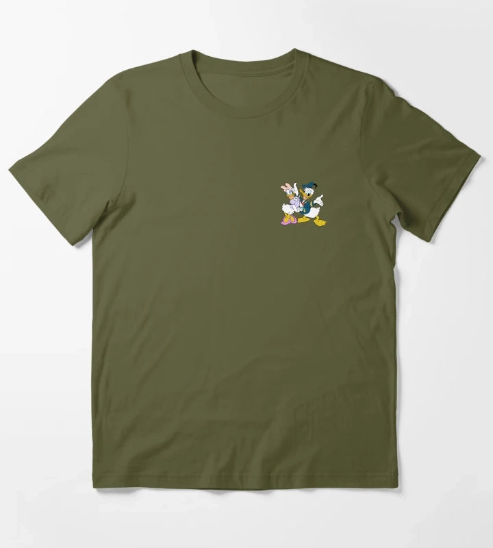 1 ducks T-Shirt Olive Green