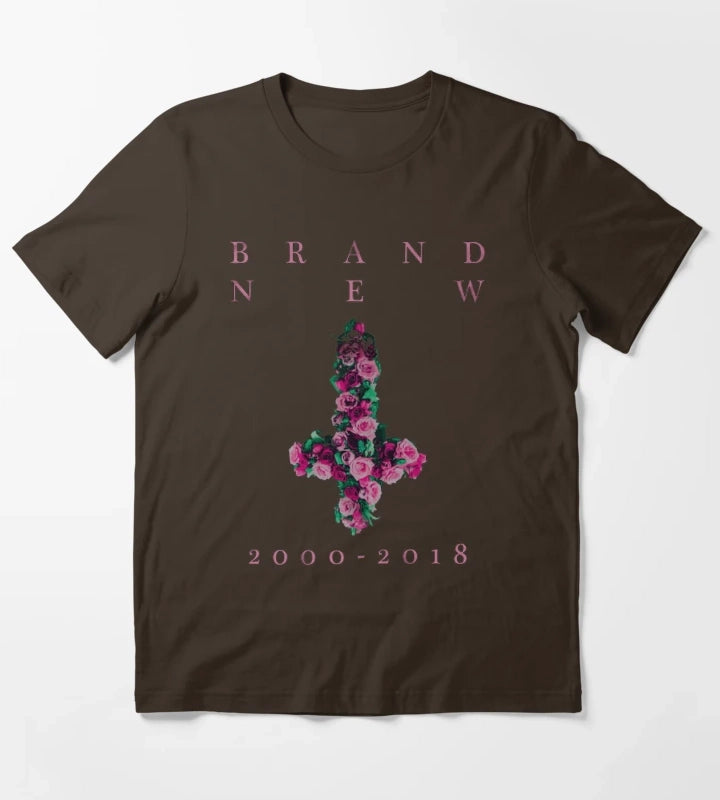 2000 2018 T-Shirt Brown