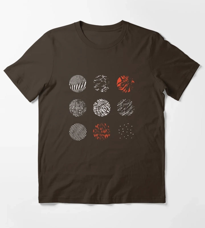 21p blurryface 2 T-Shirt Brown