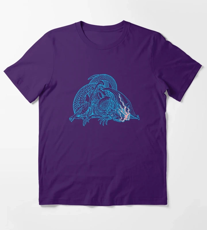 21p trash dragon T-Shirt Purple