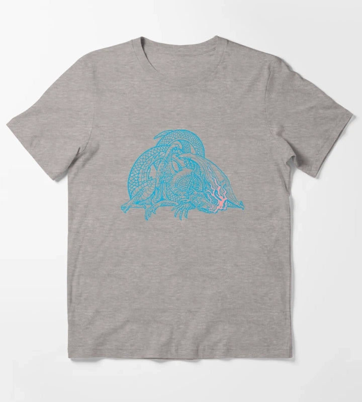 21p trash dragon T-Shirt Heather Grey