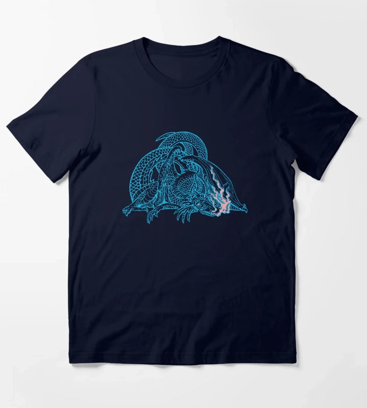 21p trash dragon T-Shirt Navy