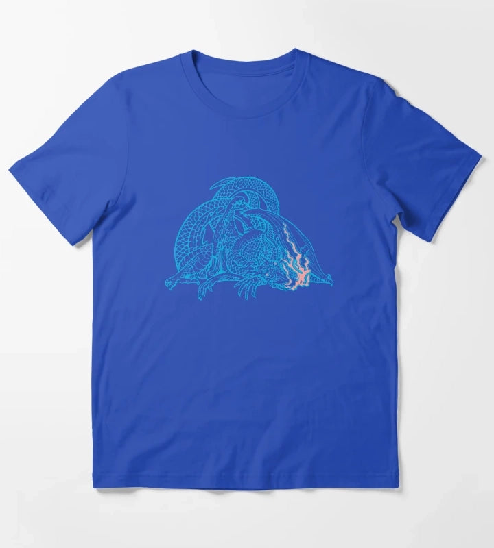 21p trash dragon T-Shirt Blue