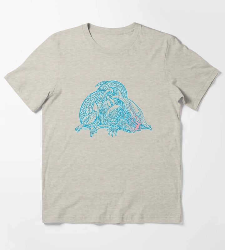 21p trash dragon T-Shirt Cream