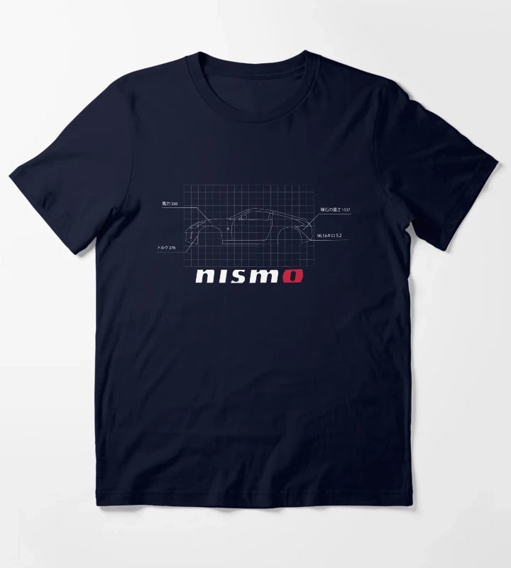370z Nismo Blueprint T-Shirt Navy
