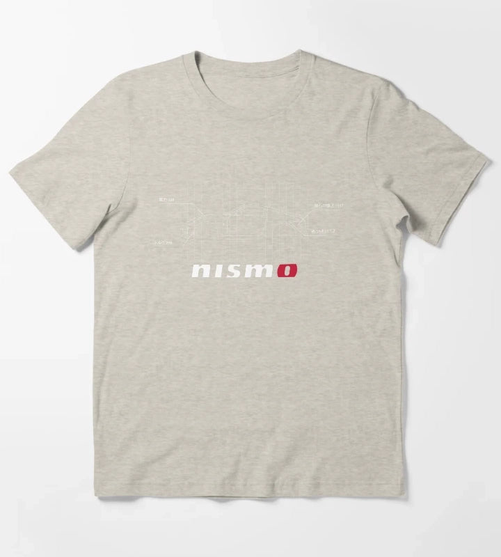 370z Nismo Blueprint T-Shirt Cream