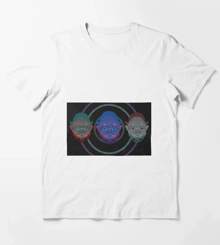 3 Monkeys T-Shirt White