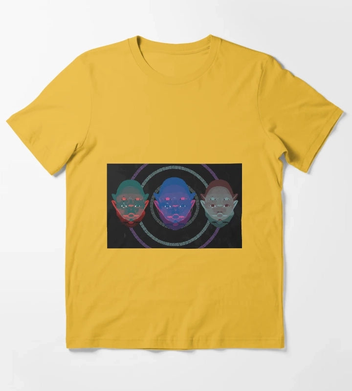3 Monkeys T-Shirt Yellow
