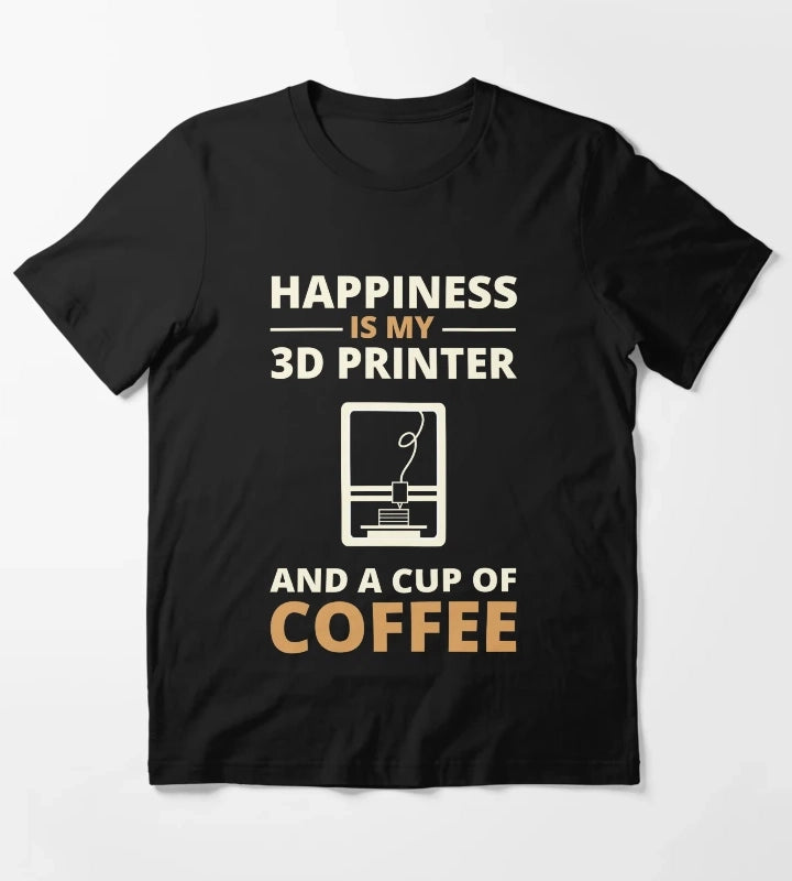 3d Printing Coffee T-Shirt