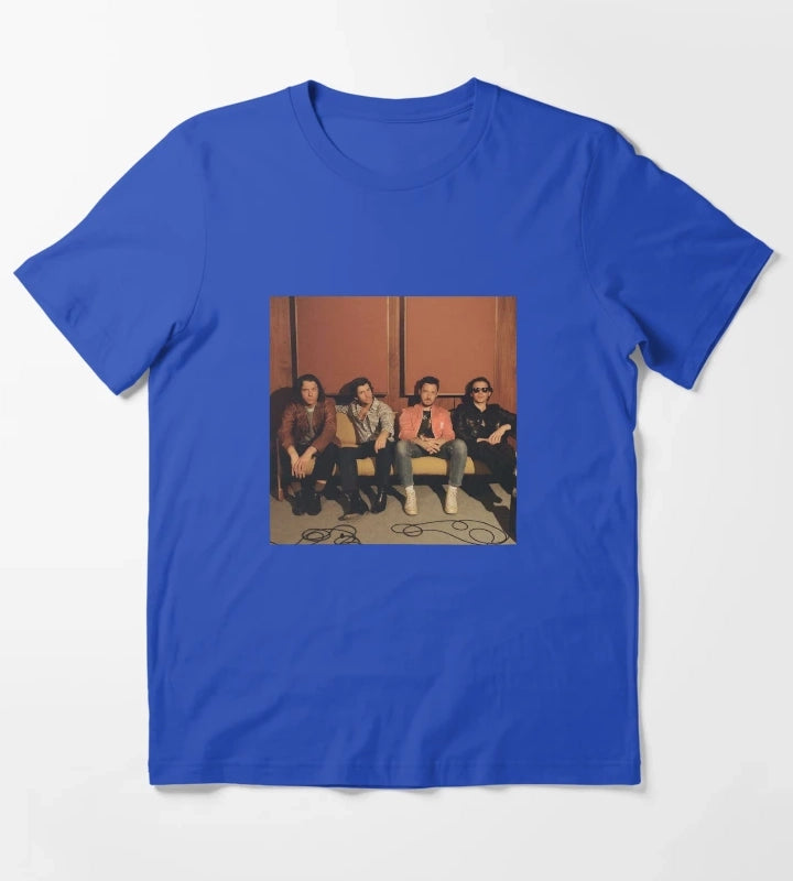 4 guys in studi T-Shirt Blue