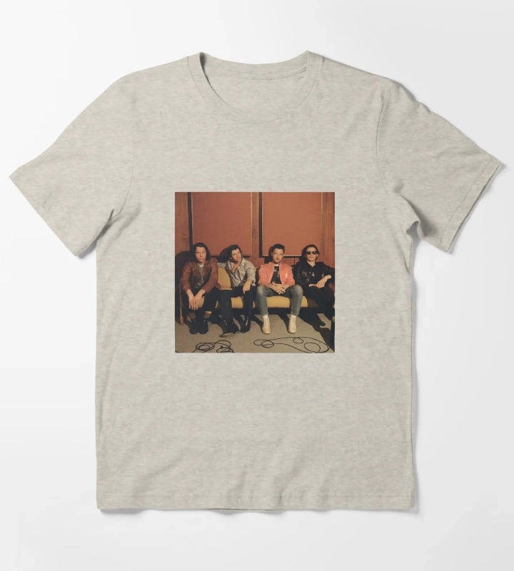 4 guys in studi T-Shirt Cream
