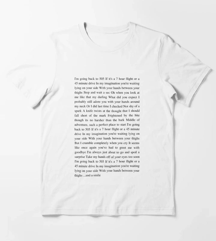 505 Arctic Monkeys T-Shirt White