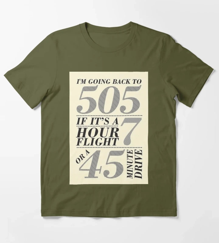 505 artic monkeys T-Shirt Olive Green