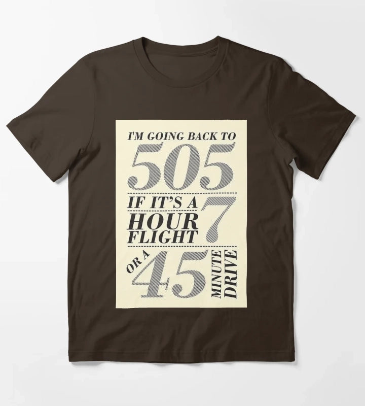 505 artic monkeys T-Shirt Brown