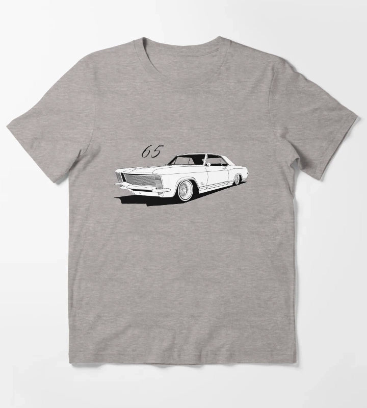 65 Riviera T-Shirt Heather Grey