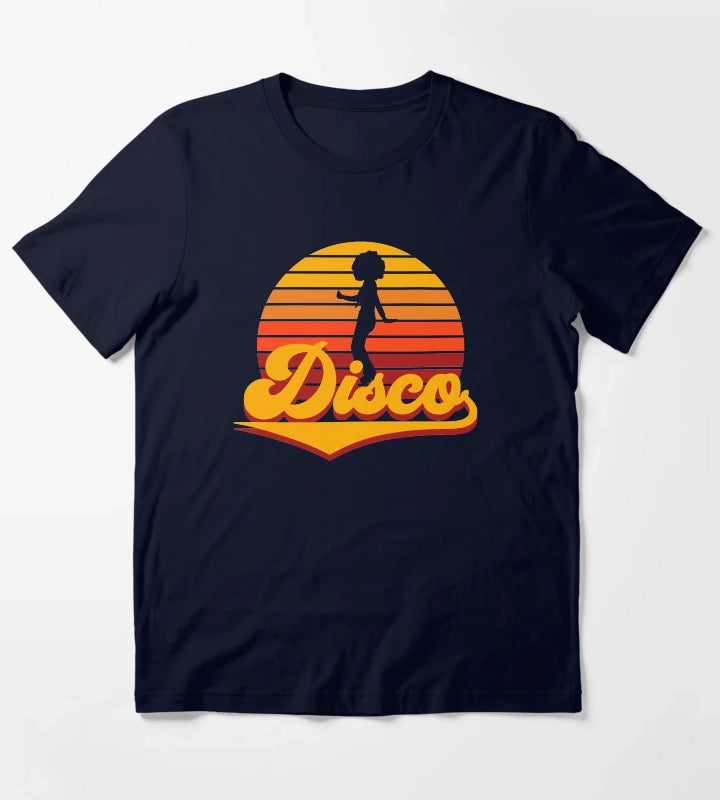 70s Disco Soul T-Shirt Navy