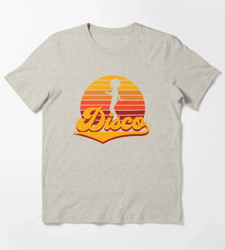 70s Disco Soul T-Shirt Cream