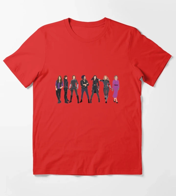 7 Daisies T-Shirt Red