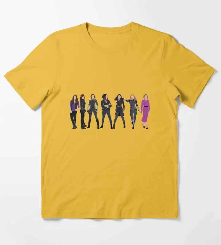 7 Daisies T-Shirt Yellow