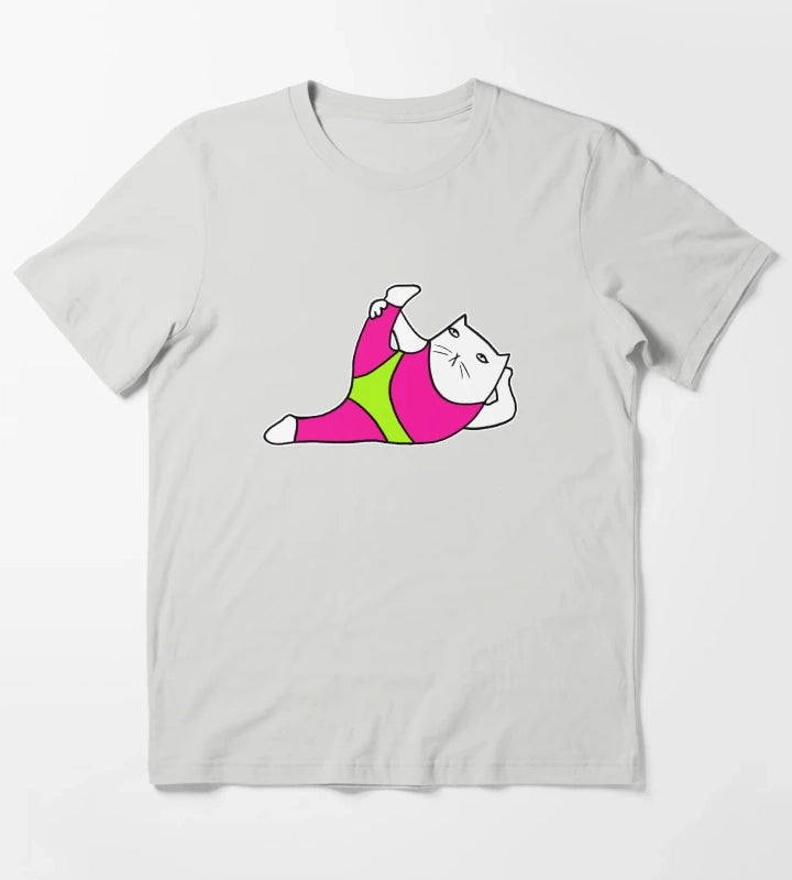 80s aerobics T-Shirt Light Grey