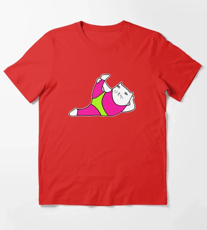 80s aerobics T-Shirt Red