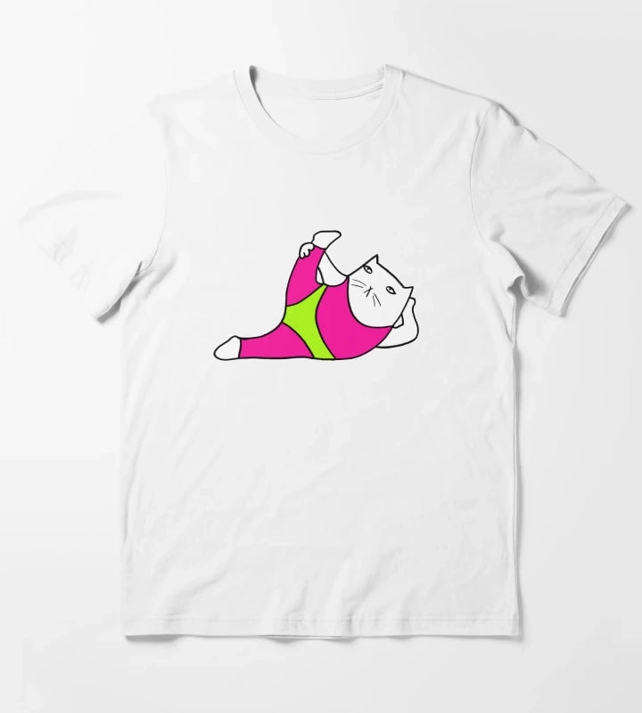 80s aerobics T-Shirt White