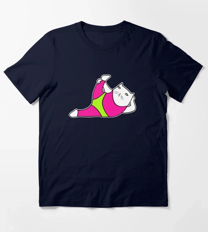 80s aerobics T-Shirt Navy