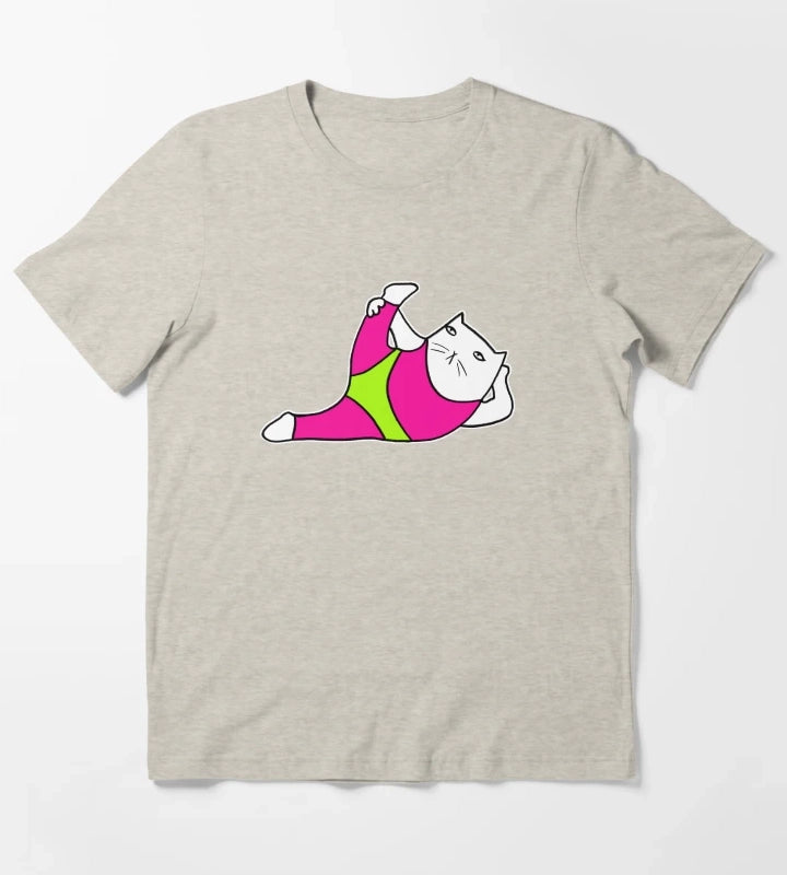 80s aerobics T-Shirt Cream
