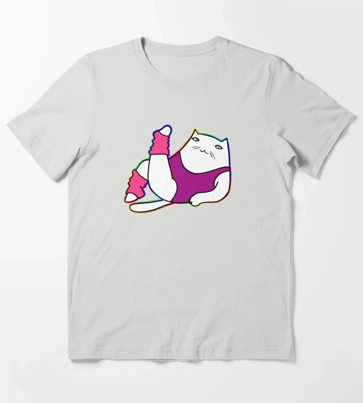 80s workout T-Shirt Light Grey