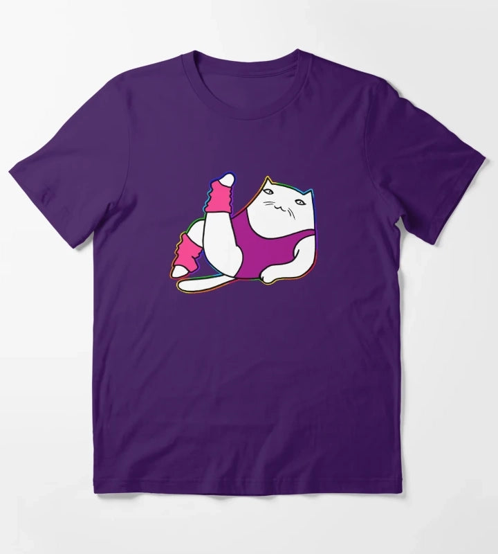 80s workout T-Shirt Purple