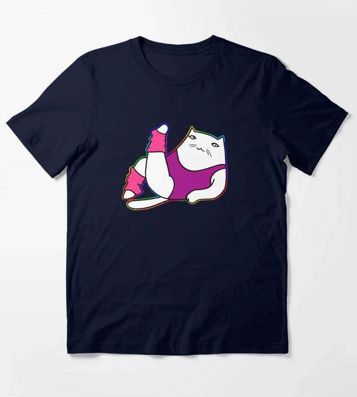 80s workout T-Shirt Navy
