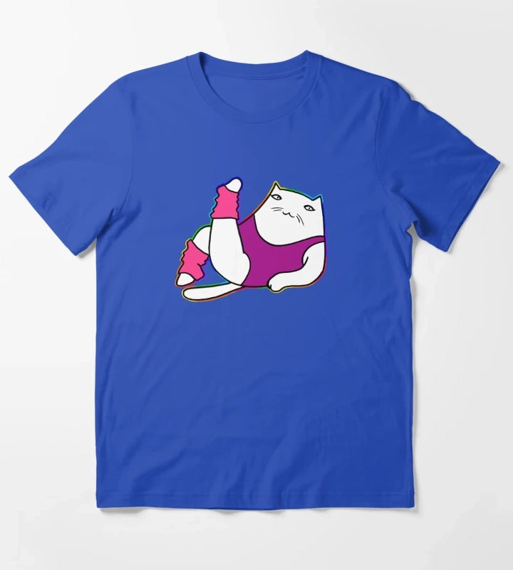 80s workout T-Shirt Blue