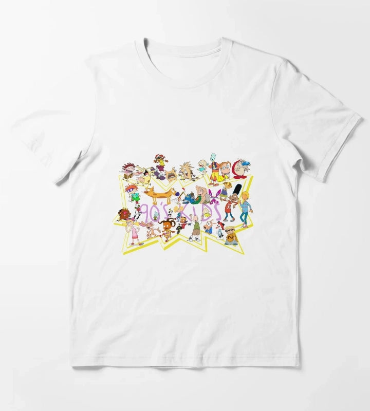 90s Kid Nickelodeon T-Shirt White