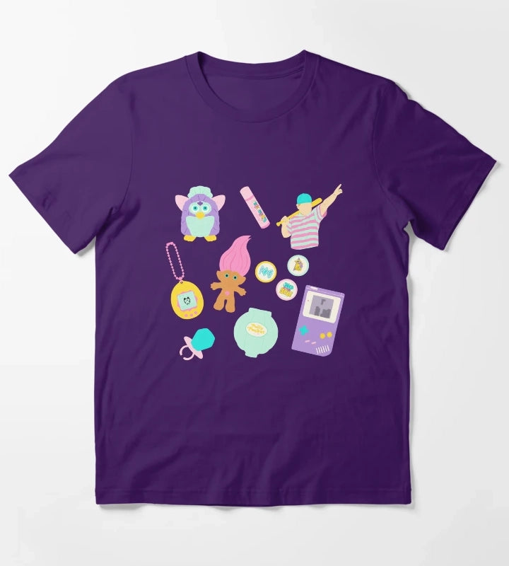 90s Kid T-Shirt Purple