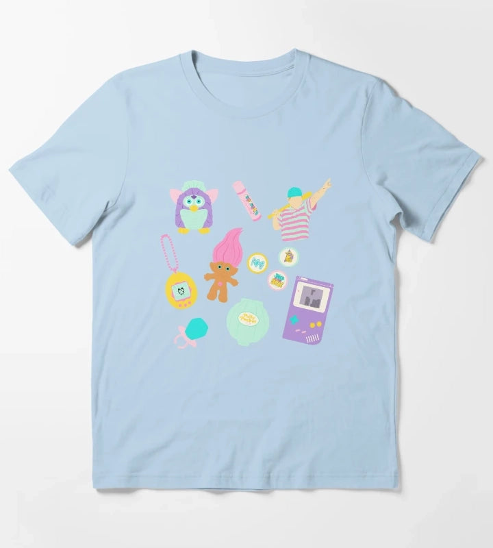 90s Kid T-Shirt Sky Blue