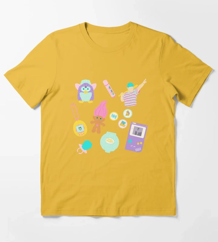 90s Kid T-Shirt Yellow