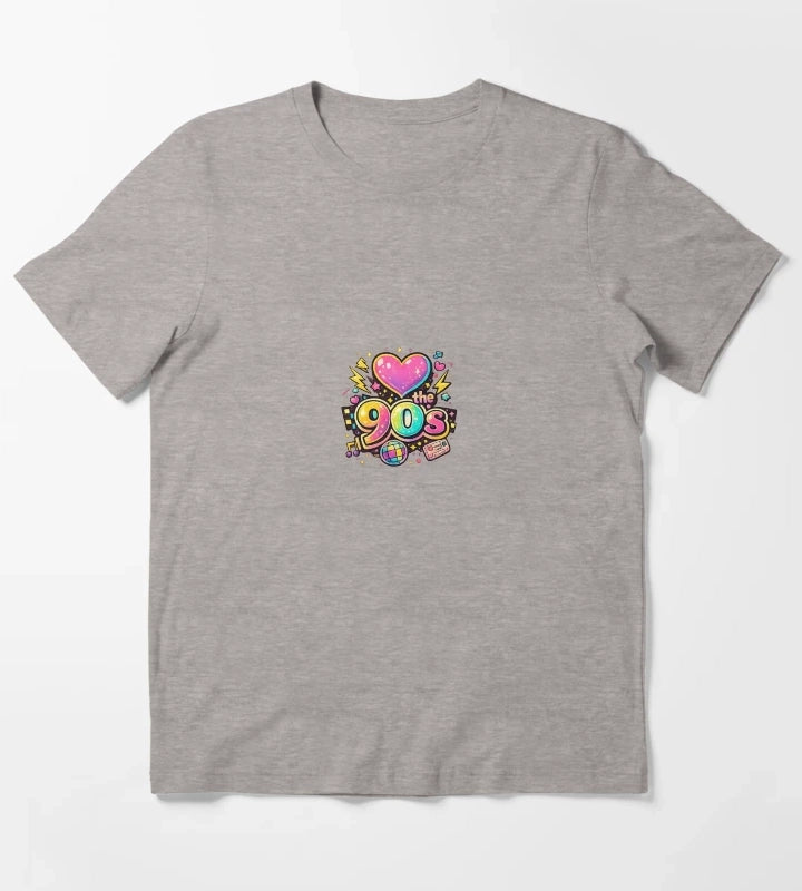 90s T-Shirt Heather Grey