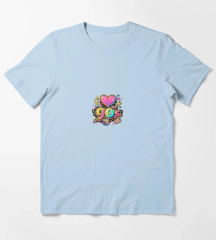 90s T-Shirt Sky Blue