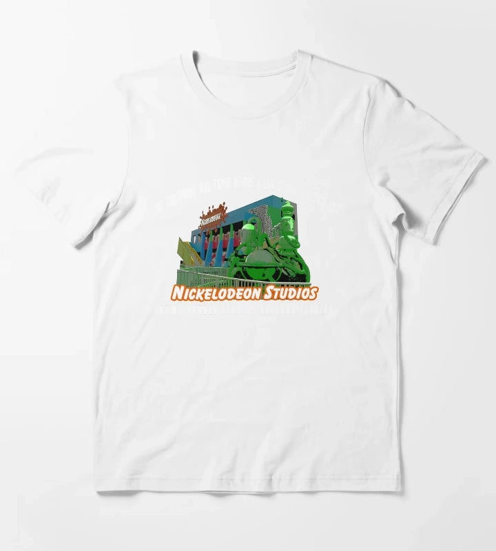 90s Taped Before A Live Studio Audience Nickelodeon Studios Tribute T-Shirt White